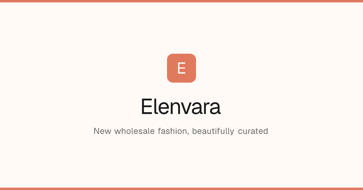 Elenvara marketplace